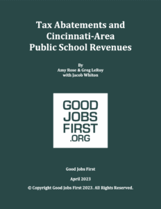 Tax Abatements and Cincinnati-Area Public School Revenues
