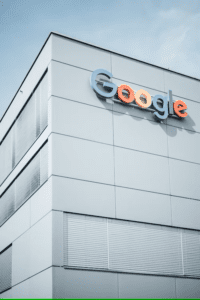 Google grey building
