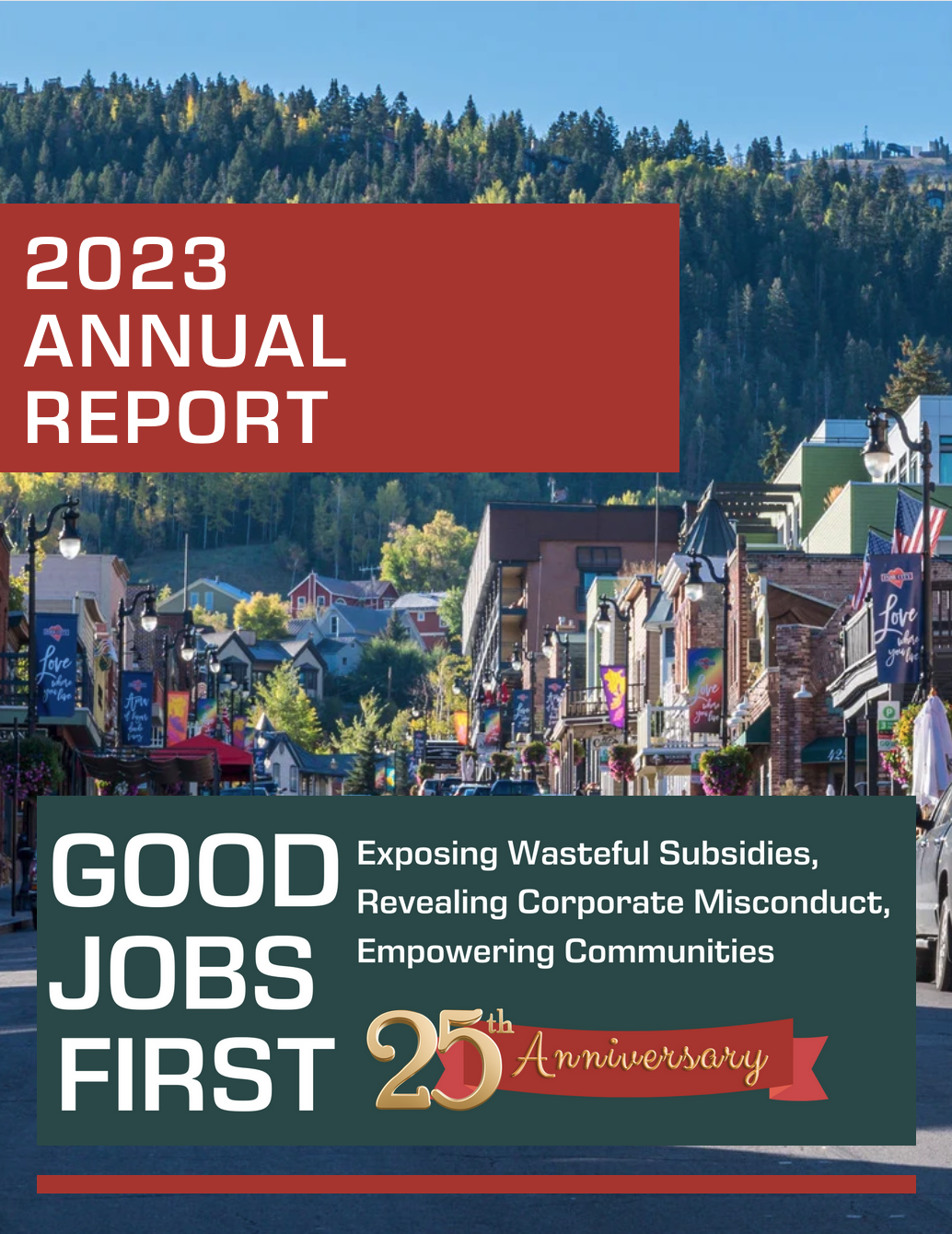 2023 Annual Report: Good Jobs First Turns 25