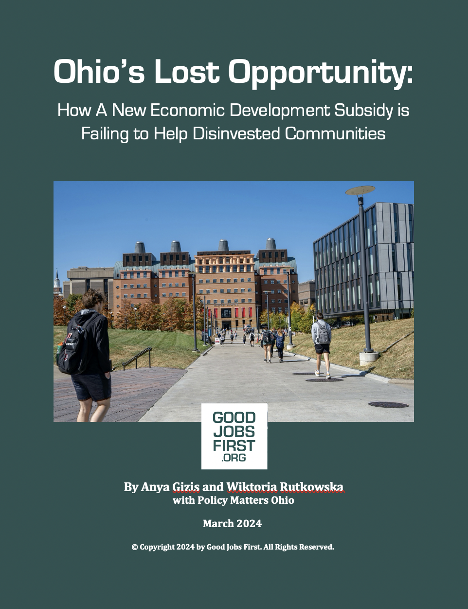 Ohio’s Lost Opportunity: How A New Economic Development Subsidy is Failing to Help Disinvested Communities